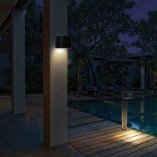 👉 Staande lamp Solar en wandlamp sven op zonne-energie - tuinverlichting met schemer- bewegingssensor combisetsolar combiset