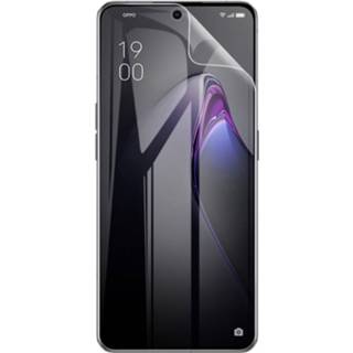 👉 Beschermfolie wit Lunso - Oppo Reno 8 Pro 2 stuks Full cover Screenprotector 8720791574017