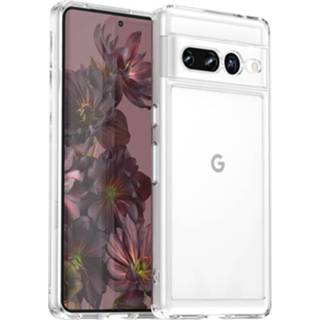 👉 Transparant Lunso - Google Pixel 7 Pro Backcover hoes 8720791573966