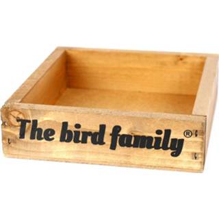 Voederplateau bruin The bird family - 8718924179086