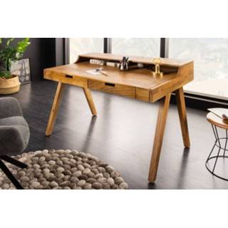 👉 Bureau hout mannen Monsoon 120cm Massief Mango - 41165 4251854716593
