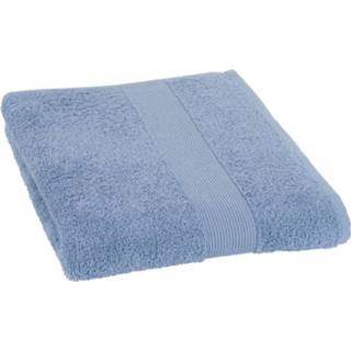 👉 Handdoek blauw Clarysse Mila 50x100 cm 400 gram Blue