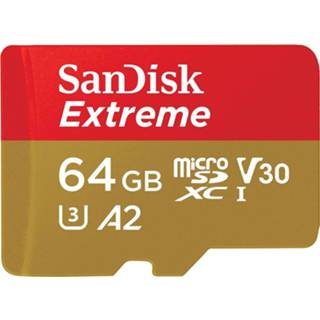 👉 Geheugen kaart geheugenkaarten Sandisk microSDXC geheugenkaart - 64GB Extreme U3 619659169770