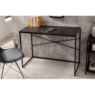 👉 Bureau zwart Slim Line 100cm - 42017 4251854723263