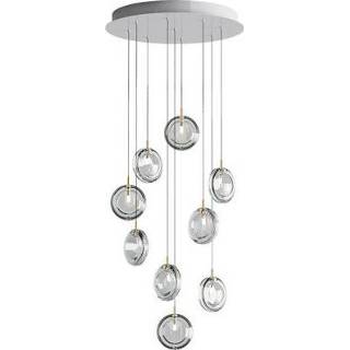 👉 Lens glas transparant Bomma 9 pcs Hanglamp - 9x Helder