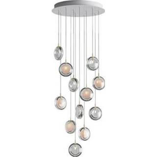 👉 Lens wit glas Bomma 12 pcs Hanglamp - 6x Helder