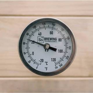 👉 Thermometer Ss Brewtech (mit Logo) fr Braukessel mit...