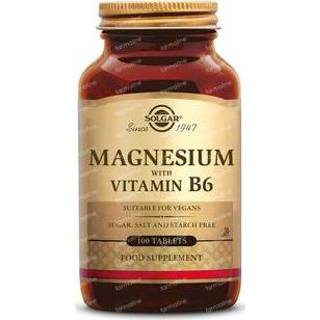 👉 Magnesium Solgar Vitamin B6