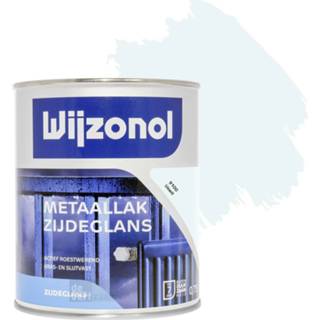 👉 Metaallak terpentinebasis metaal zijdeglans Wijzonol 9100 IJswit 8712952068619
