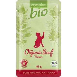 👉 Kattenvoer Zooplus Bio Senior 6 x 85 g - Rund (Megapack 6x85g) 4062911017481 4062911017467