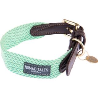 👉 Halsband XS l m XL s Nomad Tales Bloom, mint - Maat L: 44 48 cm Halsomvang, B 38 mm 4054651007914 4054651008201 4054651007891 4054651007938 4054651008218