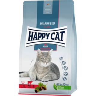 👉 Katten voer Happy Cat Indoor Voralpen-Rind (Rund) Kattenvoer - 4 kg 4001967140835