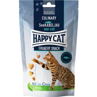 👉 Kattensnack 2x70g Happy Cat Culinary Crunchy Snack Kabeljauw 4001967161908