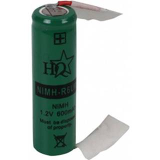 NiMH Batterijpack Batterijpack NiMH 1.2 V 600 mAh