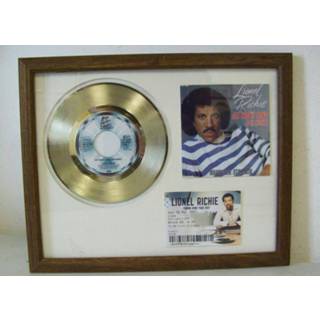 👉 Gouden plaat Lionel Richie - All Night Long