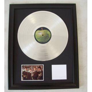 👉 Wit platina plaat The Beatles - white album