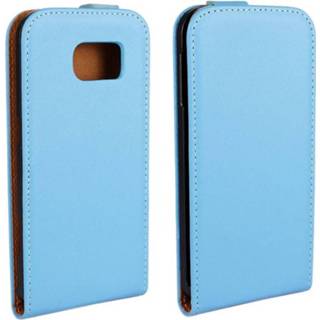 👉 Flipcase blauw Samsung Galaxy S6 8701077801966
