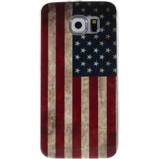 👉 Amerikaanse vlag Samsung Galaxy S6 TPU hoes 8701077802512