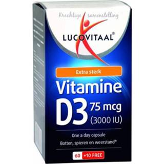 👉 Vitamine lucovitaal D3 75 mcg 8713713039961