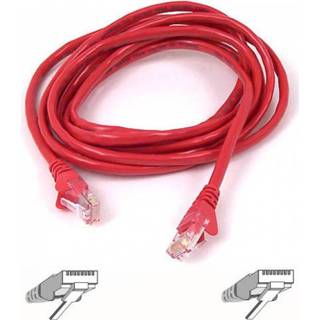 Belkin Cat6 Snagless Patch Cable rood Rood BELKIN Cat6 Snagless Patch Cable 1m Red 722868404713