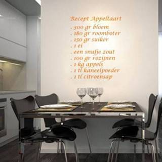 👉 Tekststicker Appeltaart-recept
