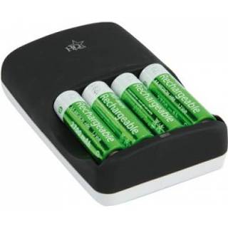 👉 Batterij reislader inclusief 4xAA 2700 mAh batterijen 444553540000