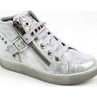 👉 Sneakers zilver kinderschoen meisjes Pinocchio Sneaker P1968