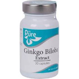 👉 It's pure ginkgo biloba extract 30