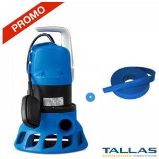 👉 Dompelpomp Tallas D-DWP 1000 Vuilwater + afvoerslang 20m