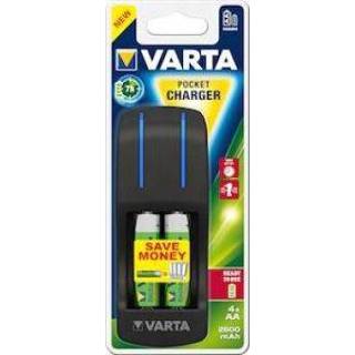 👉 Varta lader + 4 x AA 2600mA 4008496673544