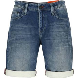 👉 Noize Jeans jog denim short denimblue blauw