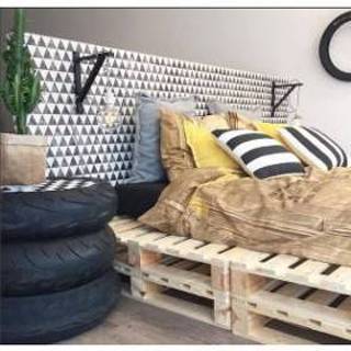 👉 TT ASSEN #bedtle Showroom Pallet bed