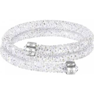 👉 Armband wit vrouwen crystaldust Swarovski Double White 5255900 S 9009652559004