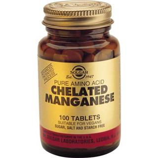 Baby kind vrouwen mannen Solgar chelated manganese 100 tabletten 33984007208