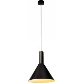 👉 Hanglamp zwart aluminium rond m plafond binnenverlichting hanglampen SLV Phelia