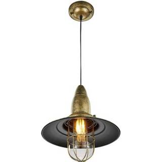 👉 Hanglamp hanglampen binnenverlichting plafond rond oud brons metaal Trio FISHERMAN
