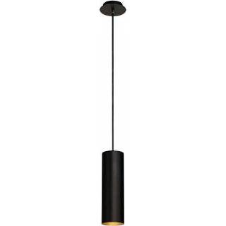 Hanglamp goud zwart aluminium rond plafond binnenverlichting hanglampen SLV Enola