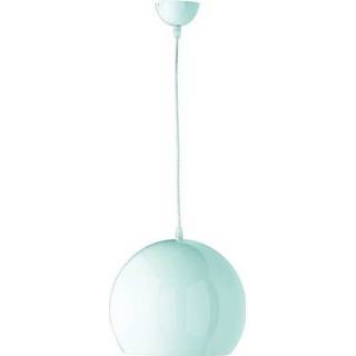 👉 Hang lamp plafond binnenverlichting hanglampen rond wit metaal Reality hanglamp BOBBY Wit, 30 cm
