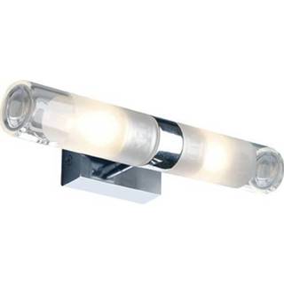 👉 Wand lamp binnenverlichting rond wandlampen wit chroom aluminium glas SLV Mibo Wall UP/DOWN wandlamp