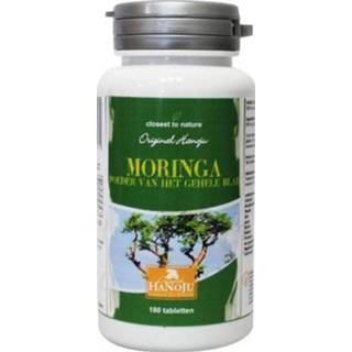 👉 Hanoju Moringa oleifera heelblad 500 mg (Hanoju) | 180tab 8718164785795