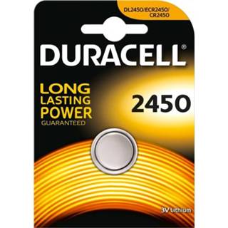 👉 Knoopcelbatterij Duracell Specialty 2450 Lithium knoopcelbatterij, verpakking van 1