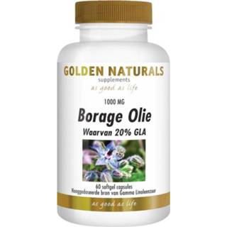 👉 Softgel Golden Naturals Borage Olie 60 caps.