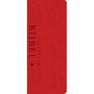 👉 Bijbel rood Naardense zakformaat - met foedraal