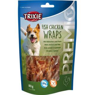 Premio Fish Chicken Wraps trixie Trixie Premio Fish Chicken Wraps - 80 Gram