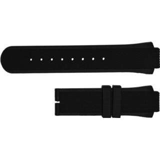 👉 Horlogeband zwart rubber Breil TW0450 / TW0455 16mm 8719217052864