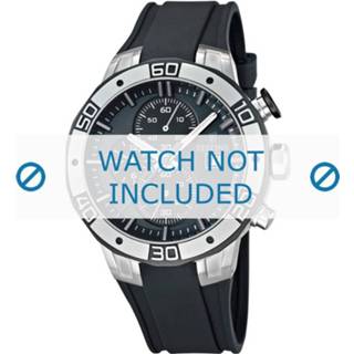 👉 Horlogeband grijs rubber geen stiksel bandpenbevestiging Festina F16667-4 26mm 8719217021068