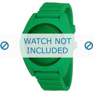 Adidas horlogeband kunststof groen rubber ADH2788 Horlogeband groen kunststof rubber Adidas ADH2788 24mm 8719217060296
