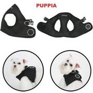 👉 Vest zwart Puppia Dog Harness Soft Black