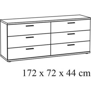 👉 Commode notenkleur afgewerkt in Commodes