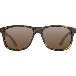 👉 Zonnebril bruin kunststof Korda Sunglasses Classics | Matt Tortoise / Brown Lens